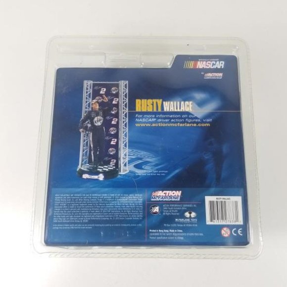 NASCAR Collectible Figure: Rusty Wallace #2 - Picture 2 of 2